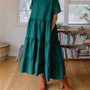 Tradlands Chalet Dress Emerald